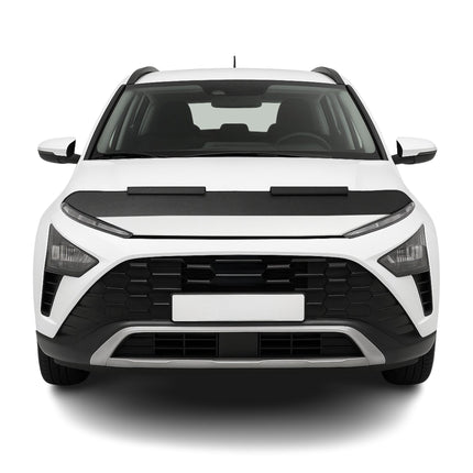 Haubenbra Steinschlagschutz Bonnet Bra für Hyundai Bayon 2021-2026 Carbon Halb