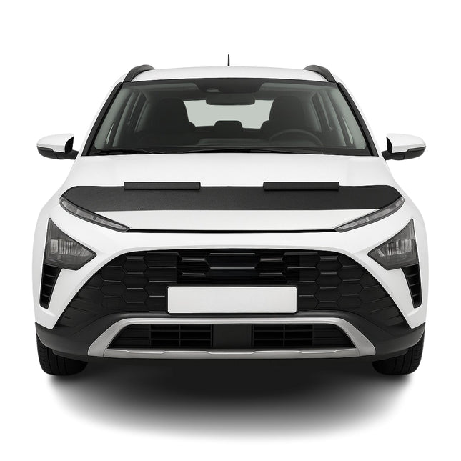Haubenbra Steinschlagschutz Bonnet Bra für Hyundai Bayon 2021-2026 Carbon Halb