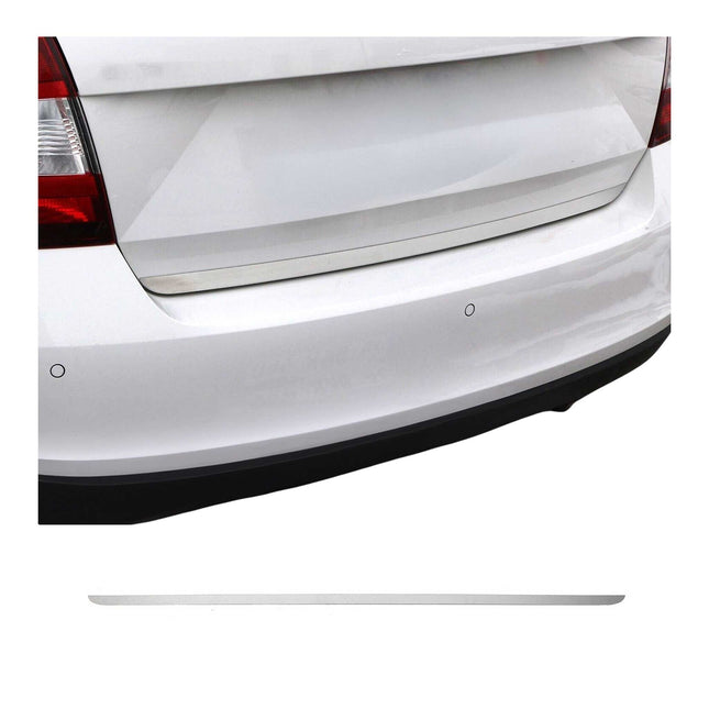 Kofferraumleiste Heckleiste für Skoda Rapid Spaceback 2013-2019 Untere Edelstahl