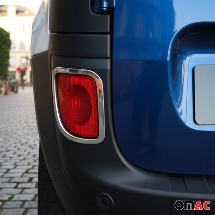 Reflektor Blenden Reflektorleiste für Renault Kangoo 2008-2013 Edelstahl Chrom