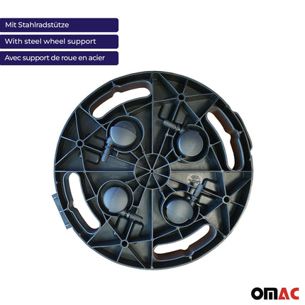 Pflanzenroller Rollbrett Transportroller Möbelroller 170 kg Reifenträger Ø300