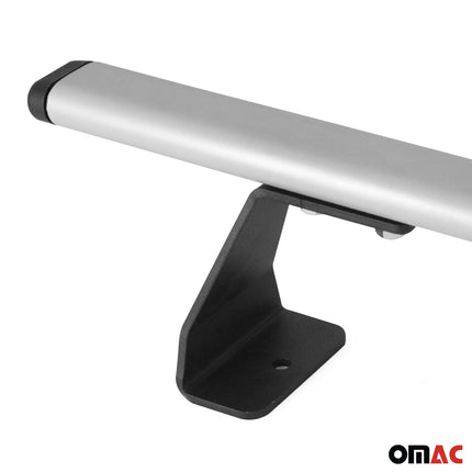 Dachträger Grundtäger für VW Transporter T7 2024-2025 75kg Stahl Silber 3 tlg