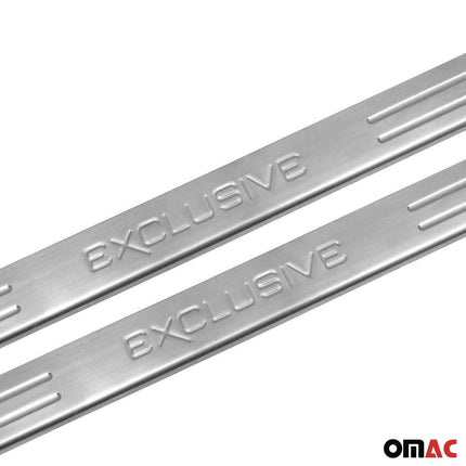 Einstiegsleisten Exclusive für Mercedes E Klasse W213 S213 2017-2023 Chrom 2x