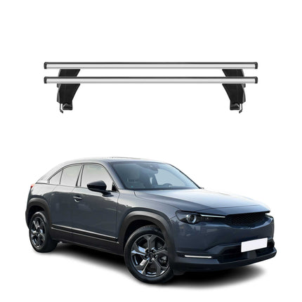 Menabo Dachträger Grundtäger für Mazda CX-30 2020-2026 50kg Alu Silber 2 tlg