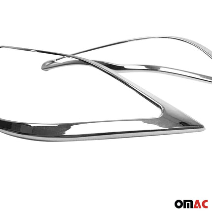 Frontlicht Rahmen Scheinwerfer Blende für BMW 3er E90 2005-2013 Chrom ABS 2x