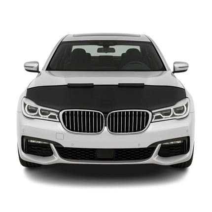 Haubenbra Steinschlagschutz für BMW 7er G11 G12 2015-2024 Schwarz Halb