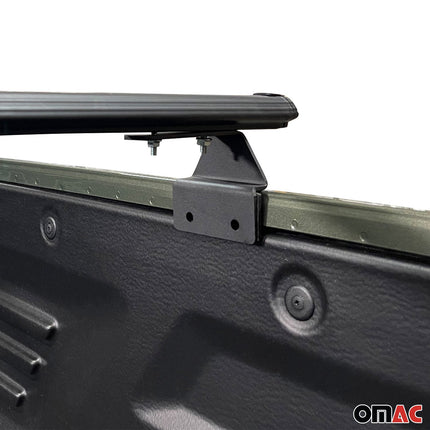 Dachträger Ladeflächenträger Querträger für Fiat Fullback 2016-2020 Alu Schwarz
