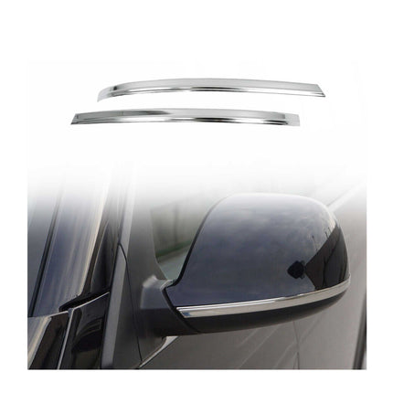 Spiegelkappen Leiste für VW Amarok 2010-2021 Edelstahl Chrom 2tlg