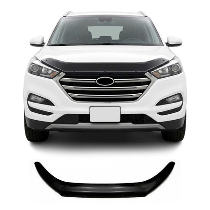 Motorhaube Deflektor Insektenschutz für Hyundai Tucson 2015-2021 Dunkel