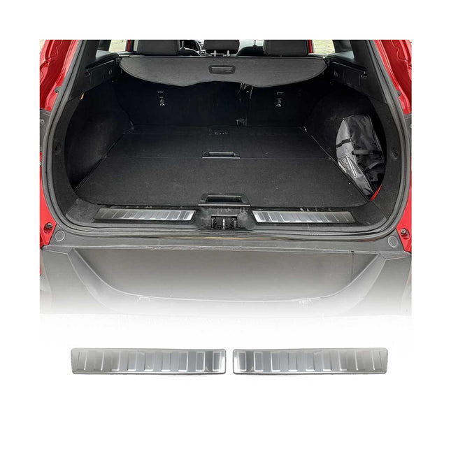 Ladekantenschutz Stoßstange für Renault Kadjar 2015-2018 Pre-FL Edelstahl Chrom