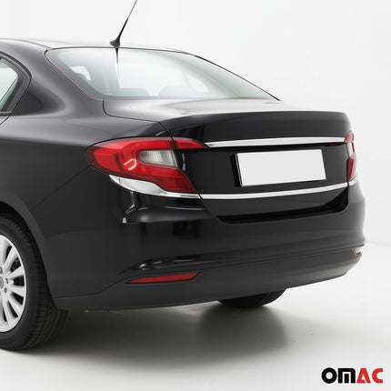 Rücklicht Leisten Heckleuchte für Fiat Tipo Limo 2015-2026 Edelstahl Chrom 3tlg