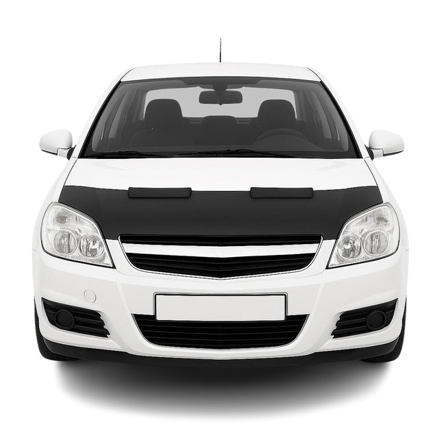 Haubenbra Steinschlagschutz Bonnet Bra für Opel Vectra C 2002-2005 Schwarz Halb