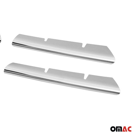 Kühlergrill Leisten Grillleisten für Renault Megane 2006-2010 Edelstahl Chrom 4x