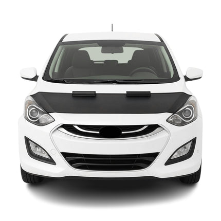 Haubenbra Steinschlagschutz für Hyundai i30 Kombi 2012-2017 Schwarz Halb