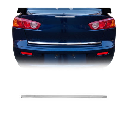 Kofferraumleiste Heckleiste für Mitsubishi Lancer 2007-2017 Edelstahl Chrom