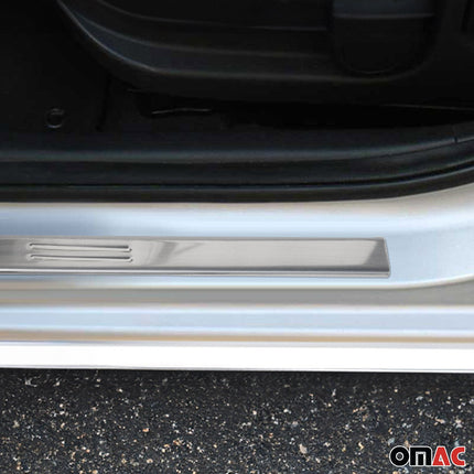 Einstiegsleisten Türschweller für BMW X5 E70 2006-2013 Edelstahl Chrom 4tlg