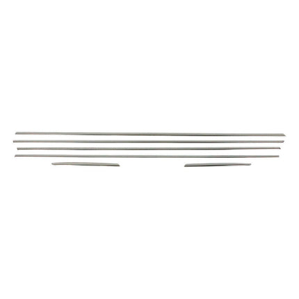 Fensterleisten Zierleisten für Hyundai i20 2008-2014 Edelstahl Chrom 6tlg