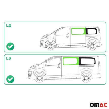 Seitenfenster Sicherheitsglas für Opel Vivaro C 2019-2026 Links Auto L2 L3