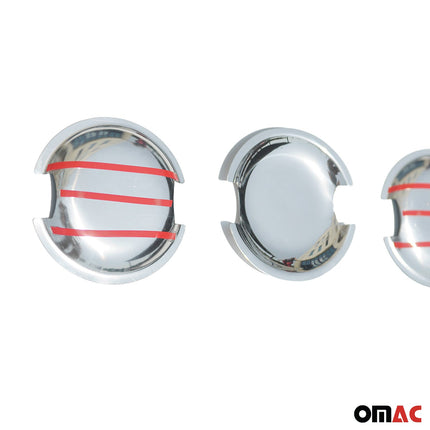 Türgriffschalen Türgriffmulden für VW Multivan T5 2003-2015 Chrom Edelstahl 4x