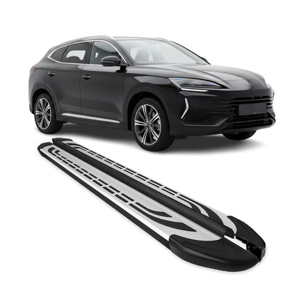 Trittbretter Seitenbretter für BYD Seal U SUV 2024-2026 Aluminium Schwarz Silber