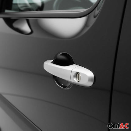 Chrom Türgriff Blende für Renault Kangoo 2008-2020 3-Tür Edelstahl 6tlg