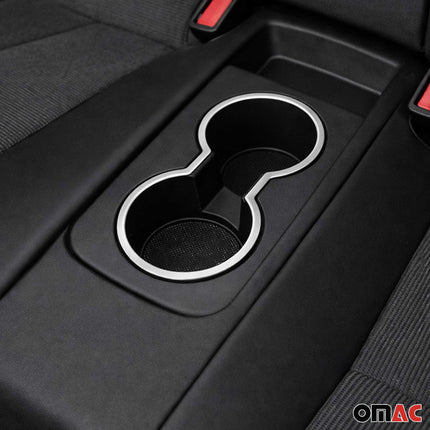 Becherhalter Getränkehalter Rücksitz für Hyundai Veloster 2011-2019 Edelstahl