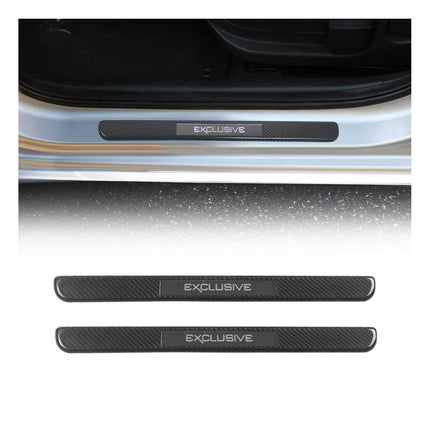 Einstiegsleisten Exclusive Türschwellerleisten Auto Carbon 2x 45Cm