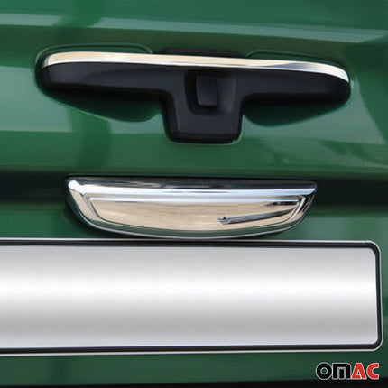 Kofferraumleiste Heckklappe Leiste für Renault Trafic 2001-2014 Edelstahl Chrom