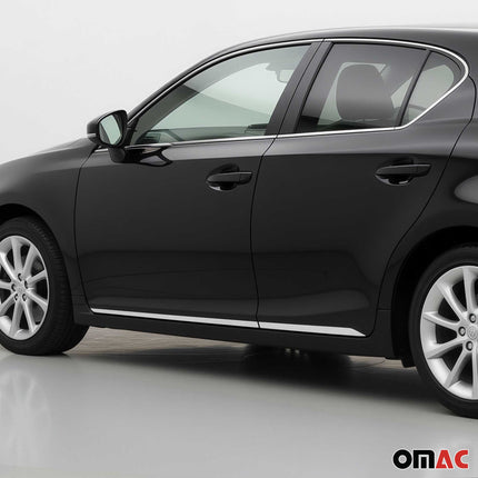 Seitentürleiste Türleisten Türschutzleisten für Lexus GS 2012-2018 Edelstahl 4x