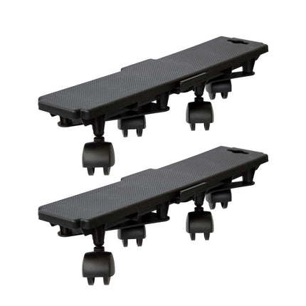Möbel-Transportroller 170 kg Möbelroller Plattform Lenkrollen Trittbrett 2 tlg