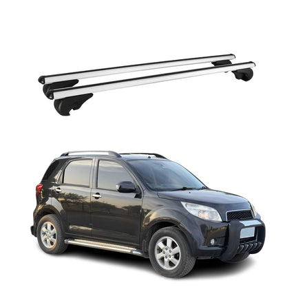 Dachträger Grundtäger für Daihatsu Terios 2006-2017 75kg Alu Silber 2 tlg