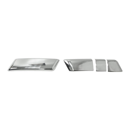 Kühlergrill Leisten Grillleisten für Renault Megane Vordere 2008-2012 Chrom 4x