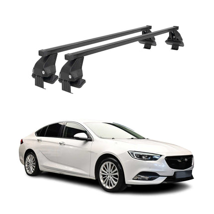 Menabo Dachträger für Opel Insignia Grand Sport 2017-2022 50kg Stahl Schwarz 2x