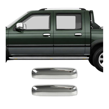 Chrom Türgriff Blende für Nissan Navara 1998-2004 2-Tür Edelstahl 2tlg