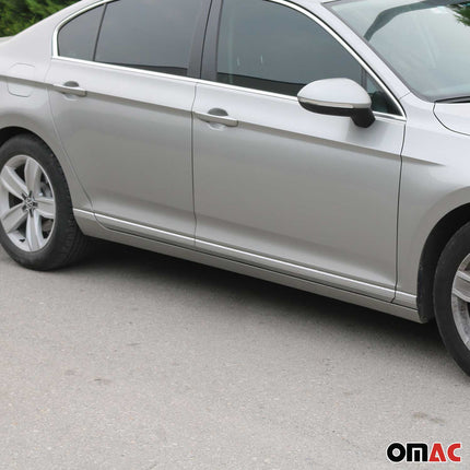 Seitentürleiste Türschutzleiste für VW Passat Alltrack B8 2014-2023 Edelstahl 8x