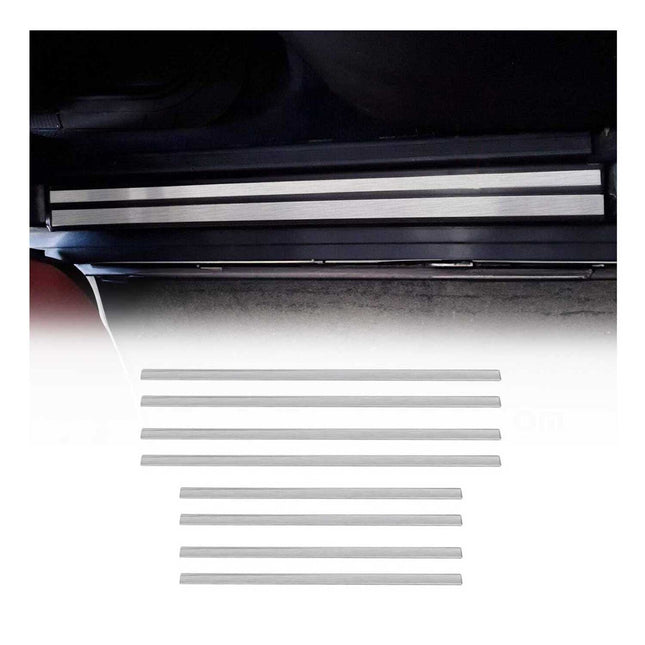 Einstiegsleisten für Mercedes E Klasse W210 1995-2003 Chrom Gebürstet 8x