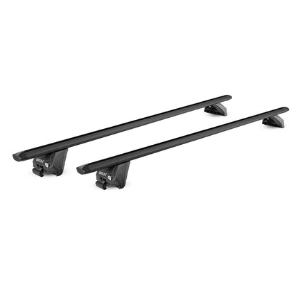 Dachträger Grundtäger für Seat Arona Ateca / 2016-2026 100kg Alu Schwarz 2x ABE