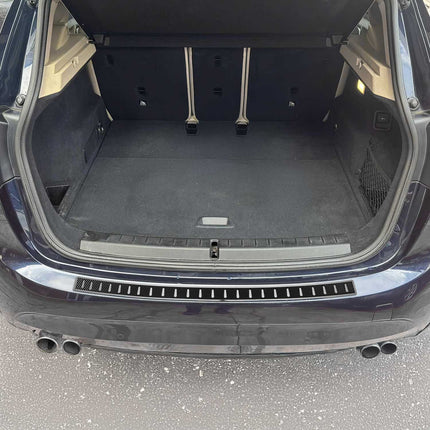Ladekantenschutz für BMW 2er Active Tourer F45 2014-21 Edelstahl carbon foliert