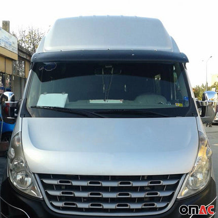 Sonnenblende Motorhaube Deflektor Set für Renault Master 3 2014-2020 Acryl 2tlg