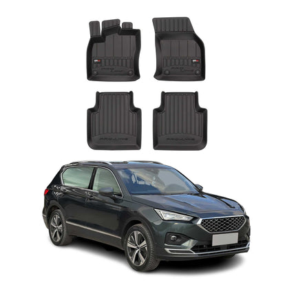 OMAC Gummi Fußmatten für Seat Tarraco 2018-2024 Premium TPE Automatten 4tlg