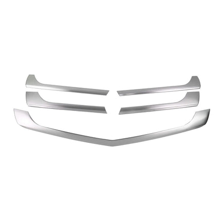 Kühlergrill Grillleisten für Mercedes Sprinter W906 2013-2018 Gebürstet Chrom 5x