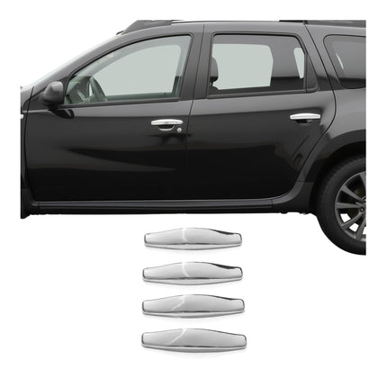 Chrom Türgriff Blende für Dacia Sandero 2008-2012 4-Tür Edelstahl 4tlg