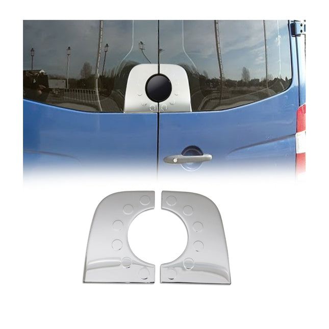Vorne Emblemstelle Emblem Rahmen für VW Crafter 2006-2017 Edelstahl Chrom 1tlg