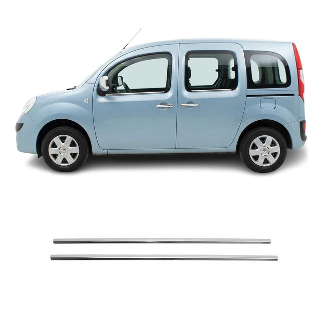 Fensterleisten Zierleisten für Mercedes Citan 2012-2021 Edelstahl Chrom 2tlg