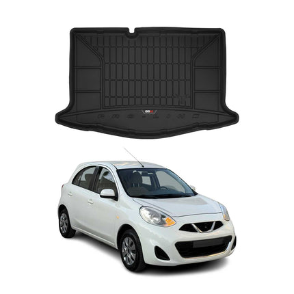 OMAC Gummi Kofferraumwanne für Nissan Micra K14 2017-2023 TPE Laderaumwanne