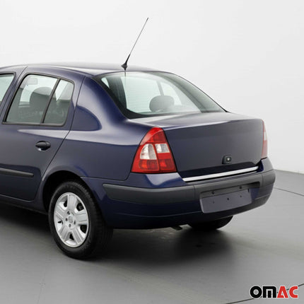 Kofferraumleiste Heckklappe Leiste für Renault Thalia 1998-2024 Edelstahl Chrom