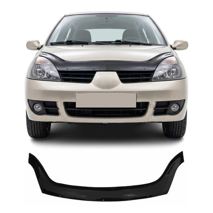 Motorhaube Deflektor Insektenschutz für Renault Symbol 2008-2012 Dunkel
