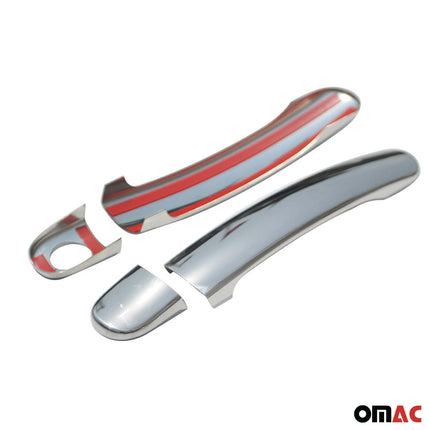 Chrom Türgriff Blende für VW Polo 2001-2009 2-Tür Edelstahl 4tlg