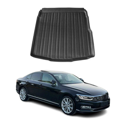 Kofferraumwanne Laderaumwanne für VW Passat B8 2014-2023 Stufenheck Gummi TPE