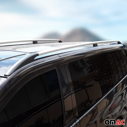 Dachreling Dachgepäckträger Relingträger für Peugeot 3008 2009-2016 Alu Silber